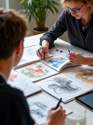 Tutoría privada preparación portafolio artístico